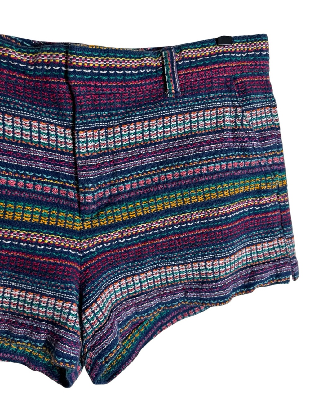 Gap City Shorts 3” Multicolor Woven Jacquard Stripe Boho